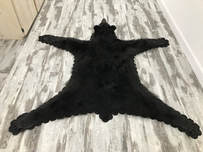 Black Bear rug - #01600