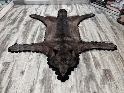Tapis - Loup Noir #23480