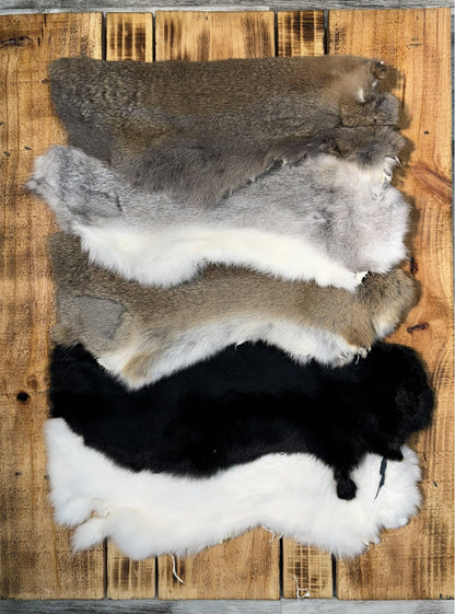 Rabbit pelts